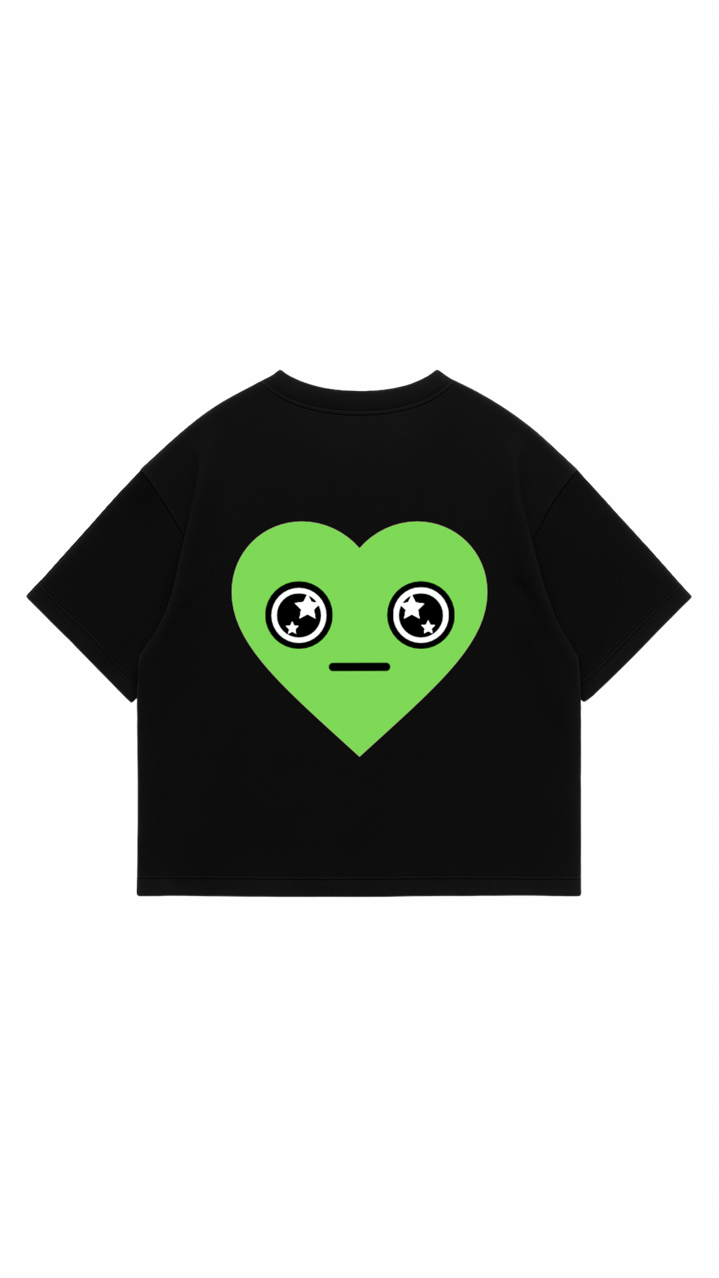 SMOKED HEARTS BLACK & GREEN TEE ( SOLD OUT )