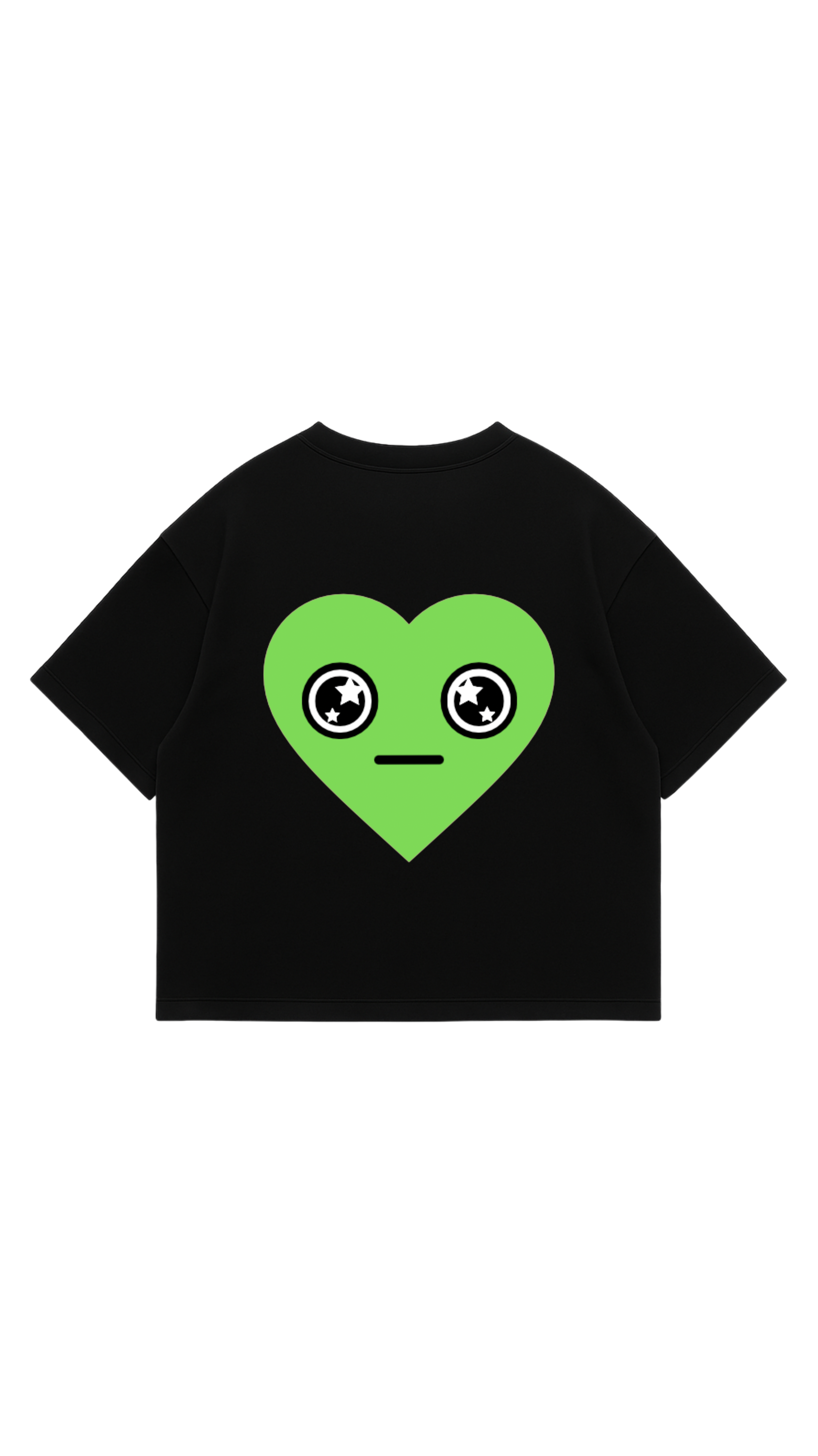 SMOKED HEARTS BLACK & GREEN TEE ( SOLD OUT )