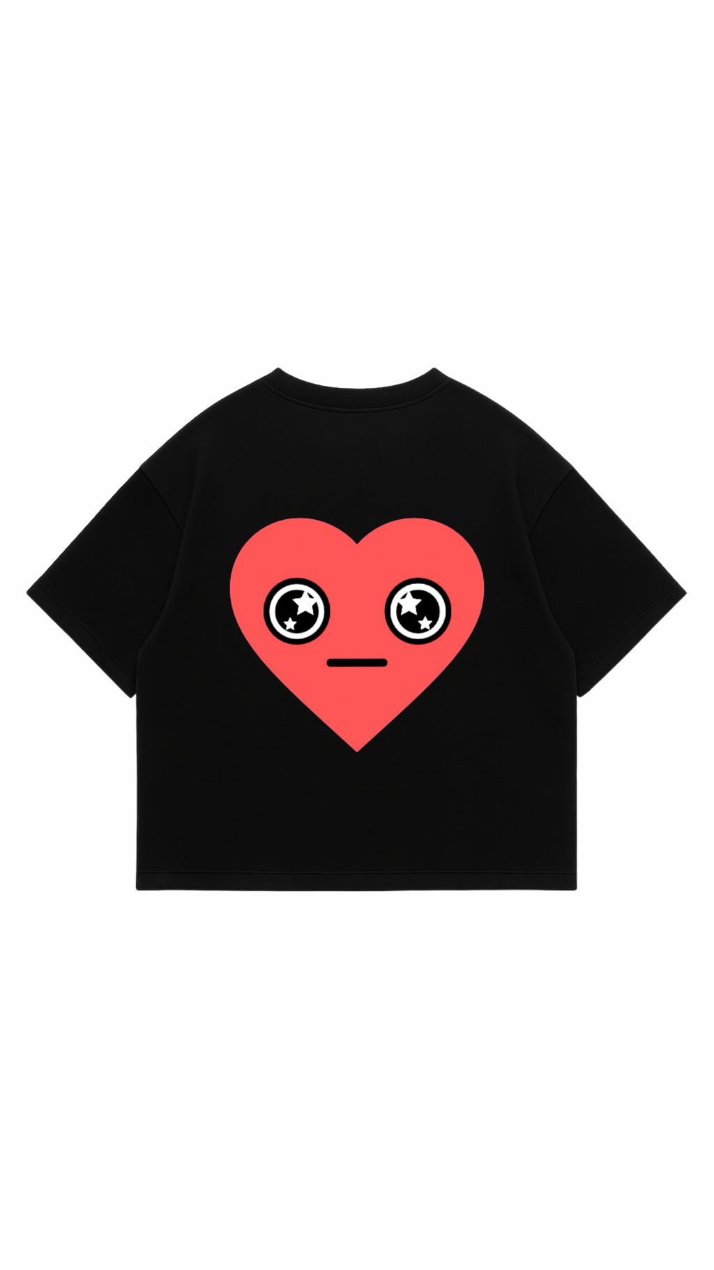 SMOKED HEARTS BLACK & RED TEE ( SOLD OUT )
