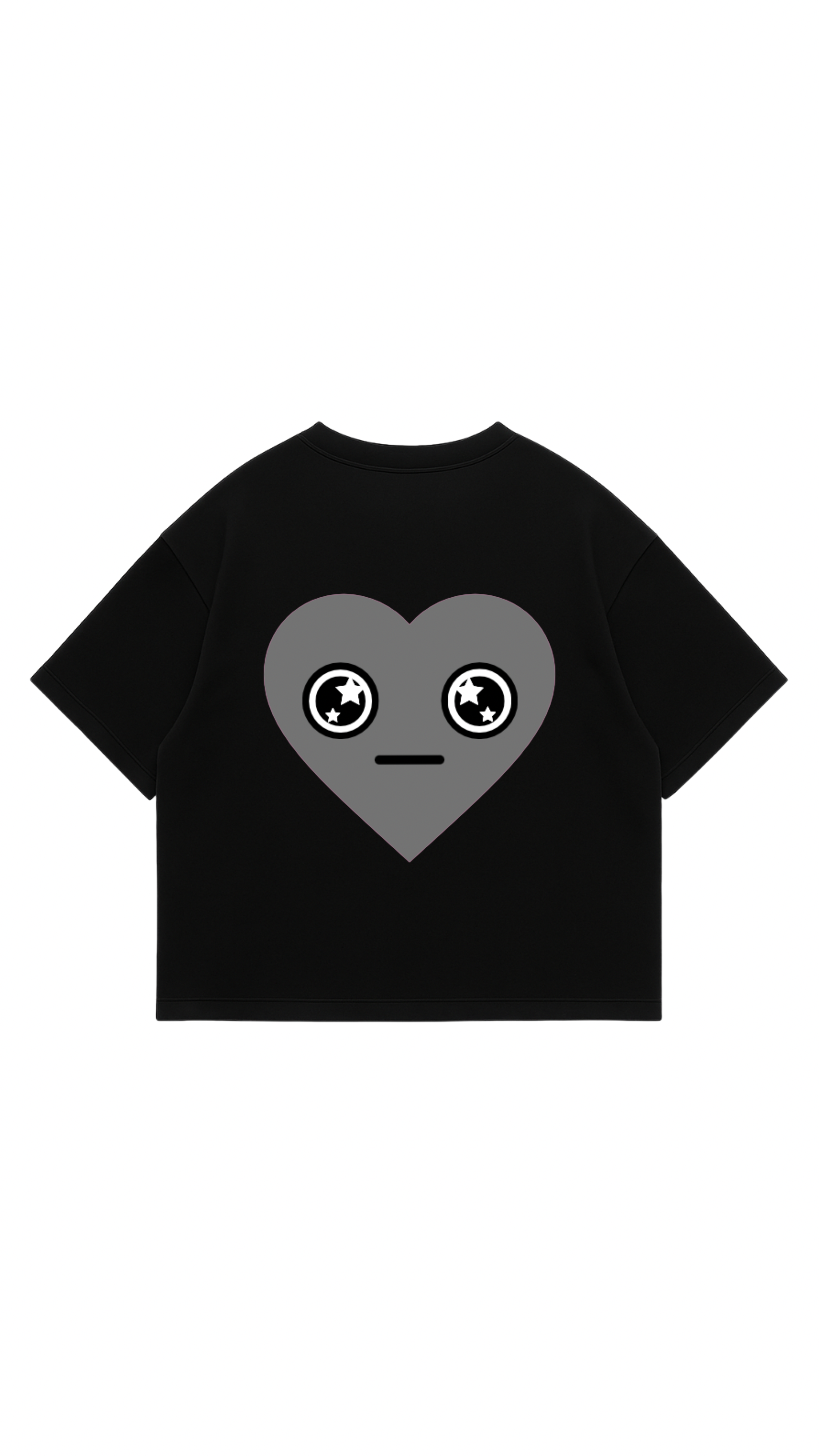 SMOKED HEARTS BLACK & GREY TEE ( SOLD OUT )