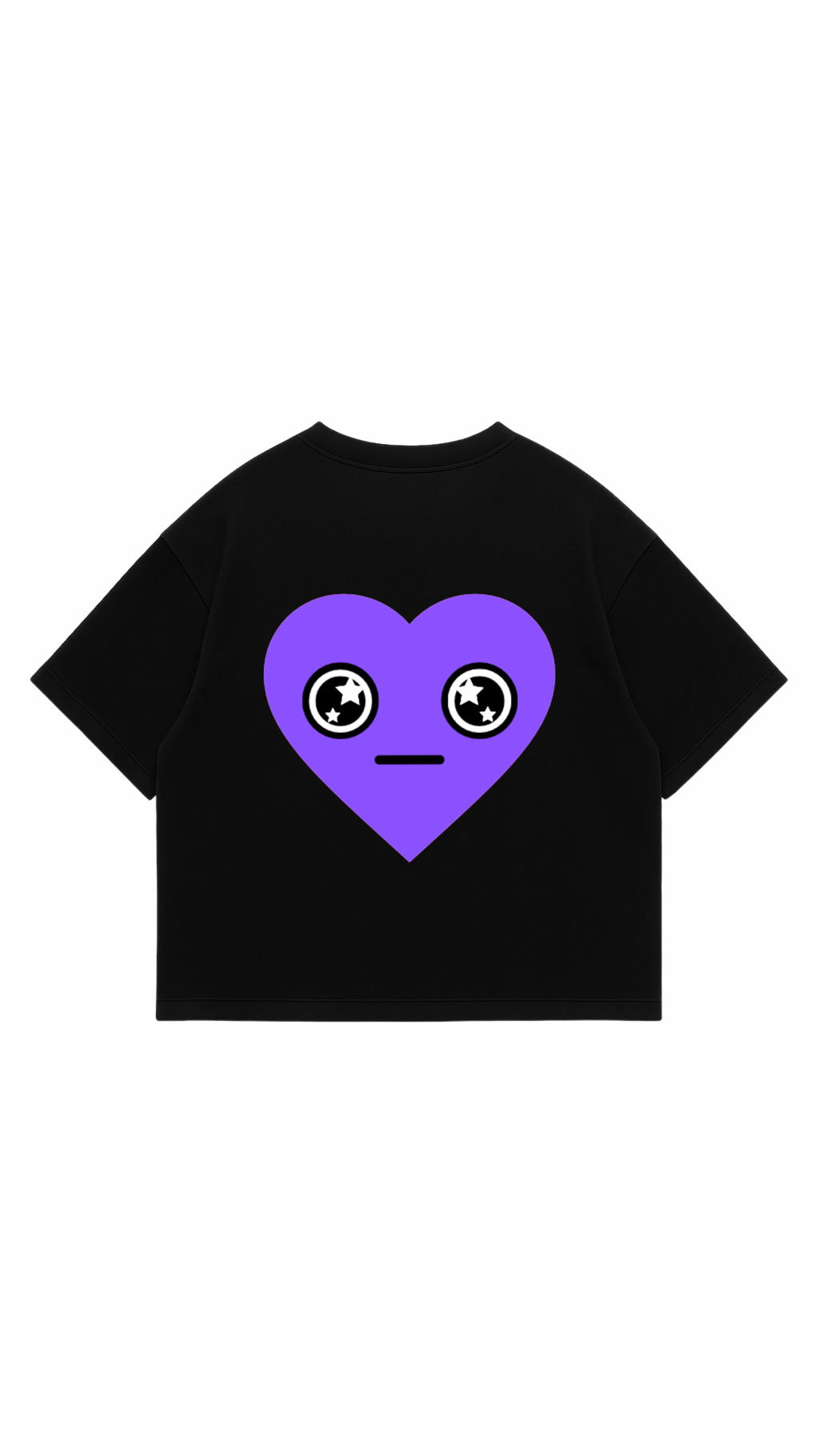 SMOKED HEARTS BLACK & PURPLE TEE ( SOLD OUT )